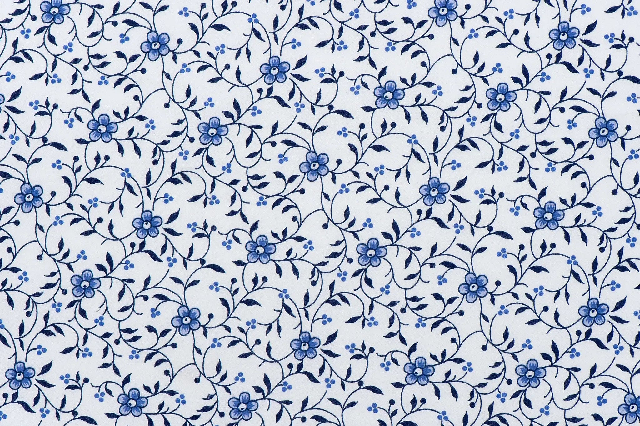 Stofimpressie van het Blauw Geluk hart