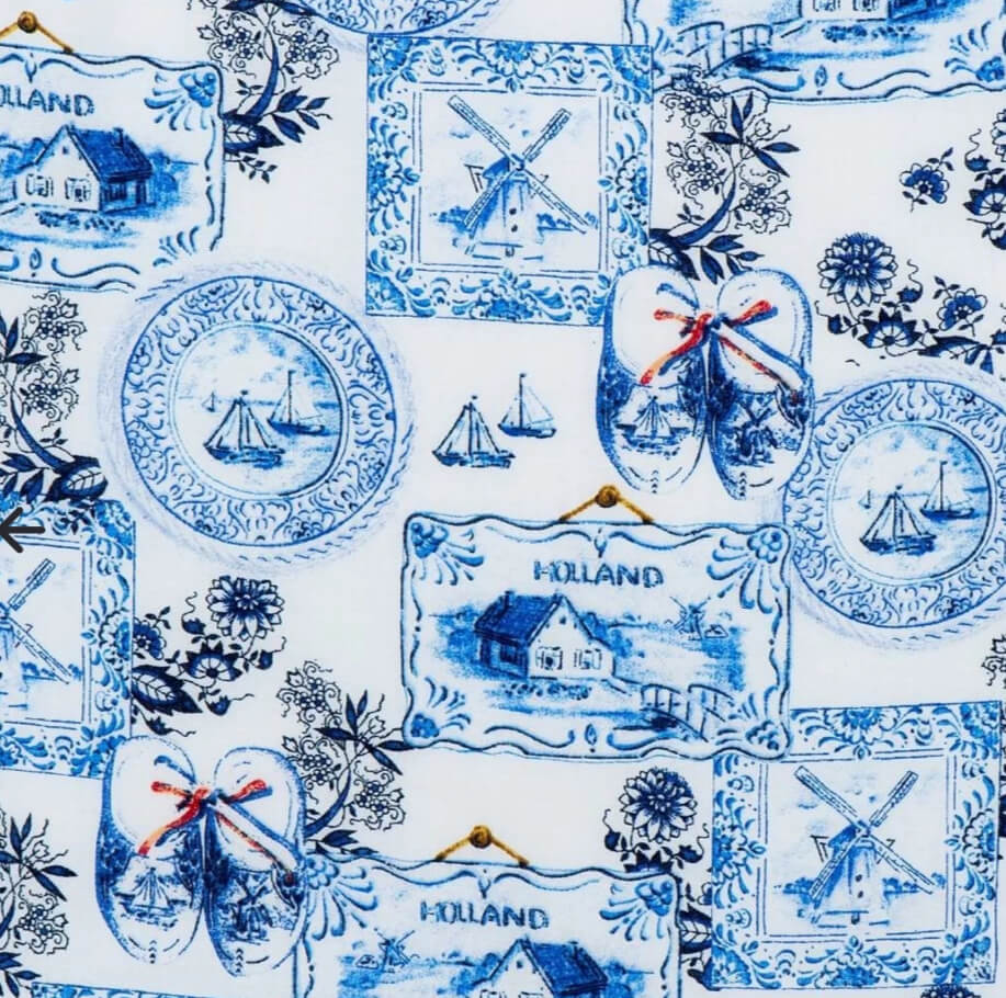 Stofimpressie van het Hollandse Hart
