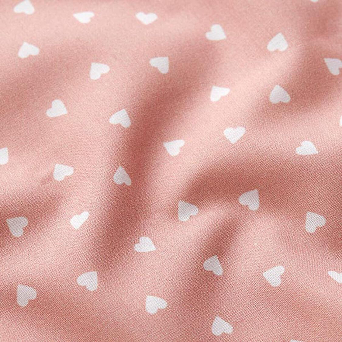 Stofimpressie van het Roze Geluk hart